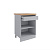 Кухня корпус универсальный серый С1ЯШ 600
