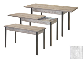 Бруклин бетон белый