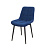 Стул Румба, Бид 36 синий, опора чёрный муар