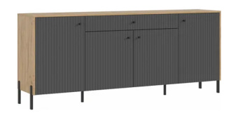 Оливия комод_крафт графит