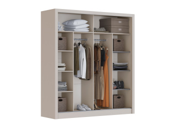 шкаф Дрим 2м кашемир открытый