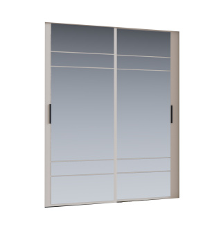 Шкаф-купе  Дрим- 1 белый фон  2м кашемир