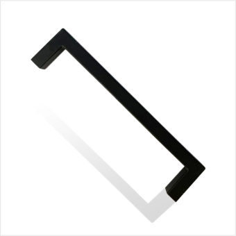 М0085 Ручка-скоба 128 мм черный С42 пласт. К