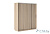 СТОУН шкаф-купе Стандарт 1800 корпус-Дуб Сонома светлый