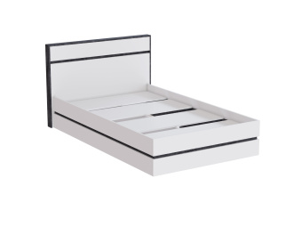 кровать 1,2_белый_бетон темный