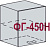 ВГ 459 Каркас верхнего горизонтального шкафа (БЕЛ)
