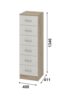 МС Гармония Комод КМ602 400х1350х408 инф