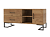 Тумба ТВ (ЛОФТ 130*60*45) Дуб Вотан остатки