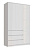 Челси Шкаф 1200 (Ш) (Белый глянец холодный, белый)