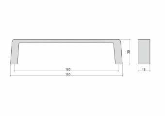 Ручка-скоба 97_160 антрацит_