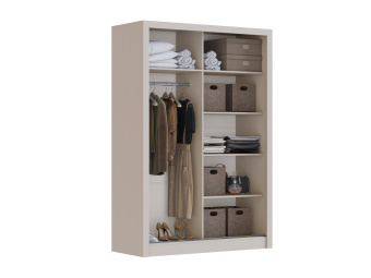 шкаф Дрим 1,5м кашемир открытый