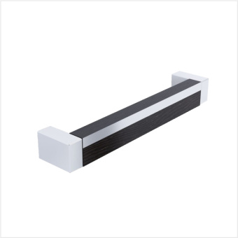 М0046 Ручка-скоба С19 96 мм (мет+дуб венге мет). К