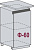Н 450G Каркас нижнего шкафа (СЕР)